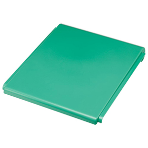 Kunststoffdeckel zu Kunststoff-Container Volumen 60 l, Farbe grün