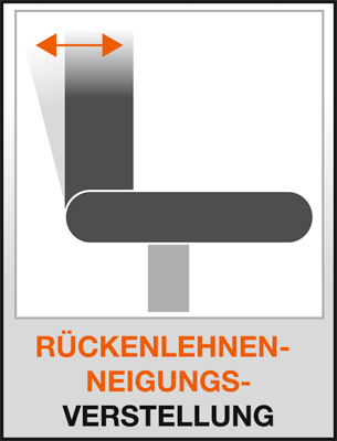 Bürostuhl, Schreibtischstuhl, Drehstuhl, Sitz-BxTxH 480x440x420-550 mm, Lehnenh. 600 mm, Permanentk., Muldensitz, schwarz.