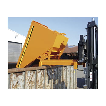 Schwerlast-Kipper - 4.000 kg - 1.700 l - automatische Entriegelung - grau