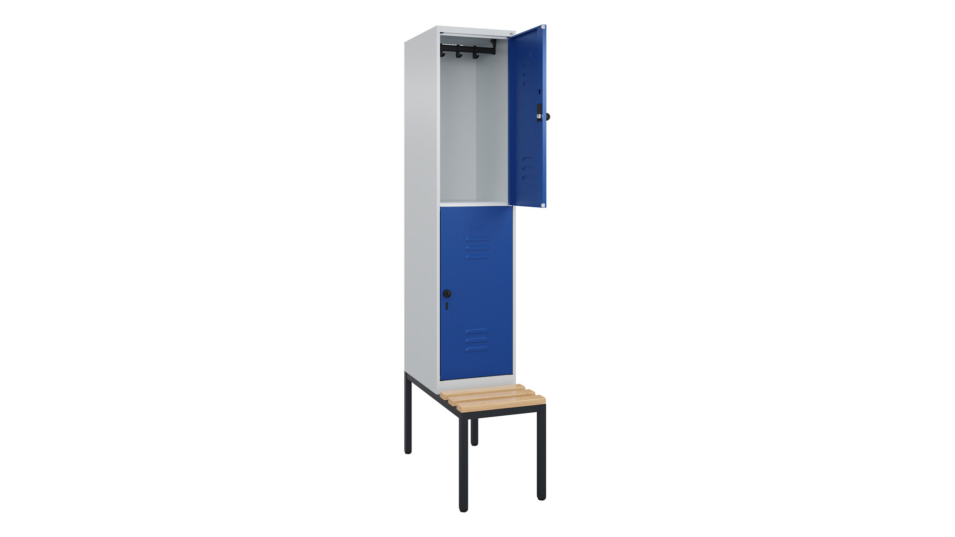 Fächerschrank, Breite 40 cm, Höhe 212 cm, Tiefe 50 cm,  Fächer