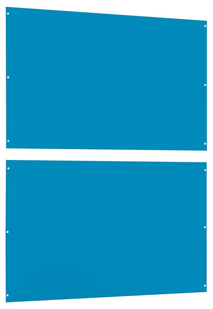 Stahlblech-Rückwand