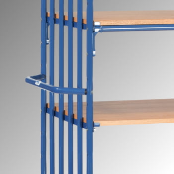Fetra - Etagenwagen - Tragkraft 600 kg - 1.800 x 809 x 1.369 mm (HxBxT) - 4 Böden