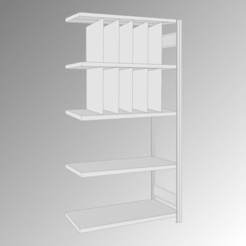 Ladenregal, Verkaufsregal, Fachbodenregal