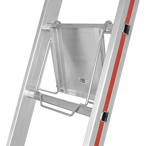 Universal-Leitertritt, klappbar, Tritt BxT 260x250 mm, Max. Belastung 150 kg