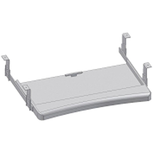 Tastatur-und Mausablage, ausziehbar, BxTxH 600x420x110 mm