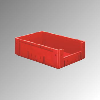 Schwerlast Eurobox - Eurokiste - Volumen 14,5 l - geschlossen, mit Eingriff - 175 x 300 x 400 mm (HxBxT) - VE 14,50 Stk. - BLAU (Beispielabbildung in rot)