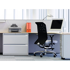 Hängeregisterschrank, BxTxH 800x622x711 mm, doppelbahnig, 2 Schubladen, Griffleiste, lichtgrau