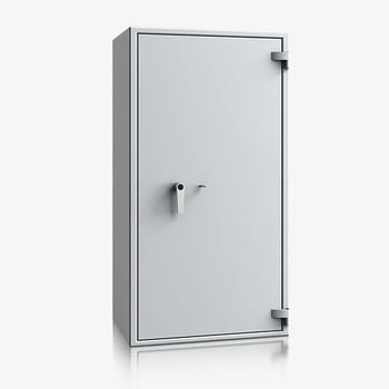Dokumententresor, Geldschrank, Safe, VdS Klasse 1, 60 Minuten feuerfest, Türen 1-flügelig, 3 Fachböden, 1.322 x 704 x 471 mm (BxT), Farbe lichtgrau