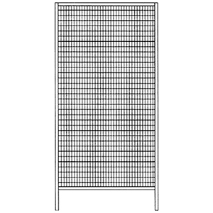 Wandelement für Maschinenschutzgitter, BxH 500x2000 mm, RAL 1018 zinkgelb