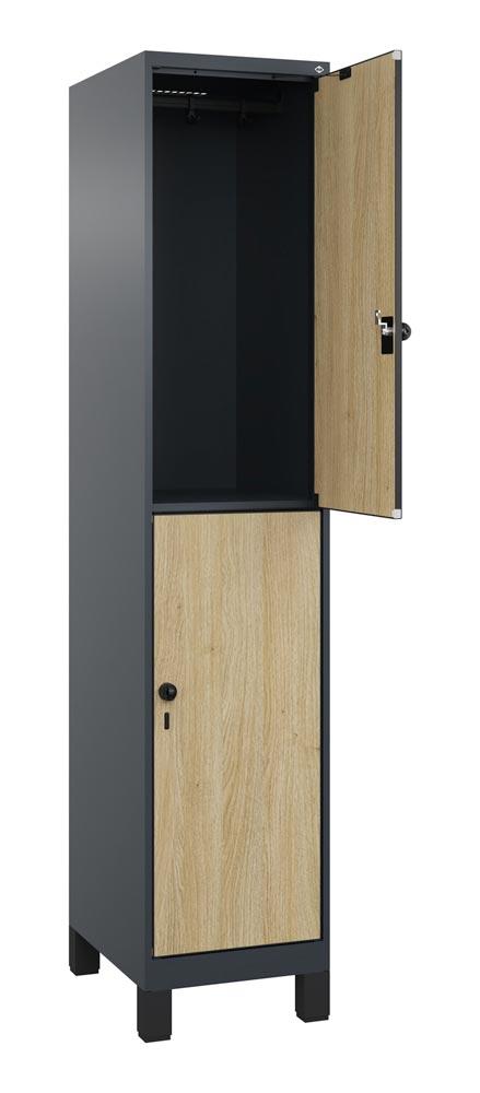 Fächerschrank, doppelstöckig