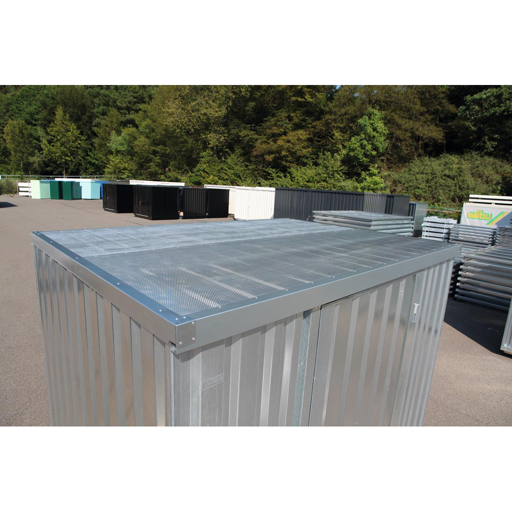 Dachschutzgitter, für Lagercontainer BxT 2000x970 mm