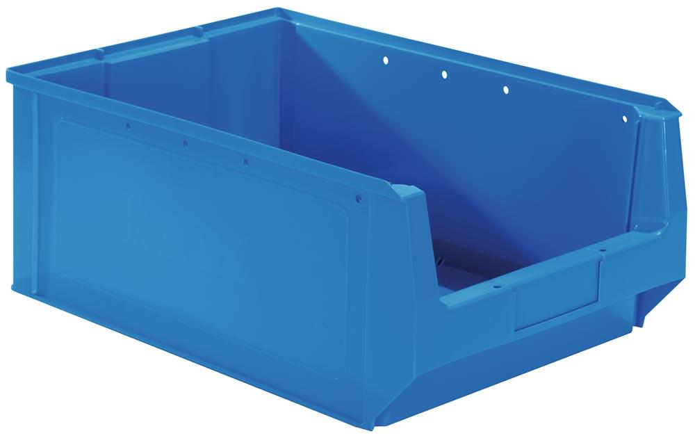 Sichtlagerkästen - PE - 24,65 l - 200x310x500 mm - 10 Stück - Sichtlagerkasten - blau
