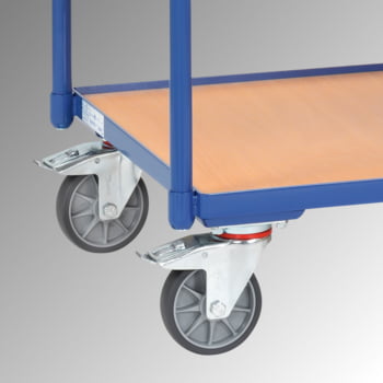 Fetra - Tischwagen - 300 kg - Ladefläche 600 x 1.000 mm (BxT) - SG - 3 Etagen