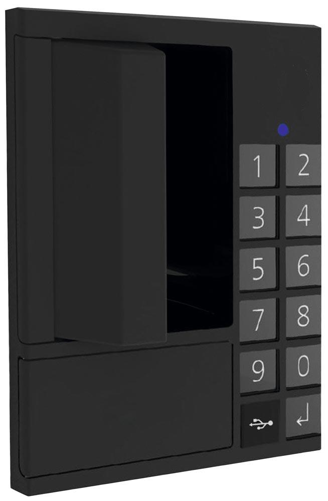 elektr. Zahlenschloss passend zu Flügeltüren