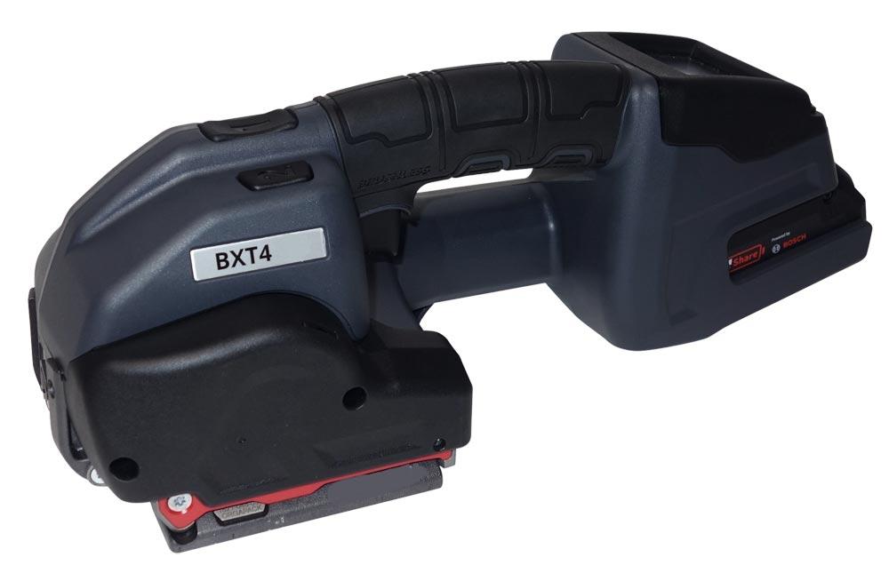 Akku-Umreifungsgerät, Komfort, LxBxH 367x152x138 mm, 400-4500 N, Li-Ion-Akku 18 V/4,0 Ah, für 19 mm Bandbreite, PP/PET