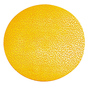 Bodenmarkierung, selbstklebend, Punkt-Form, Durchm. 100 mm, Farbe gelb, VE 20 Stück