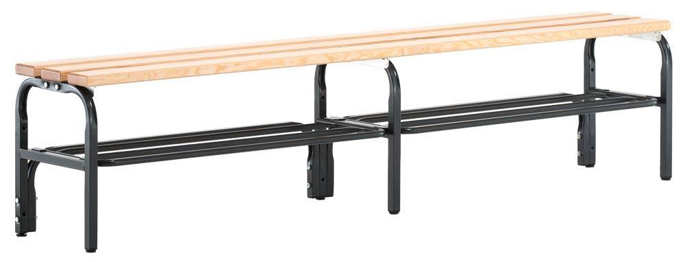 Garderobenbank, Sitzbank, Breite 150 cm, Höhe 45 cm, Tiefe 35 cm