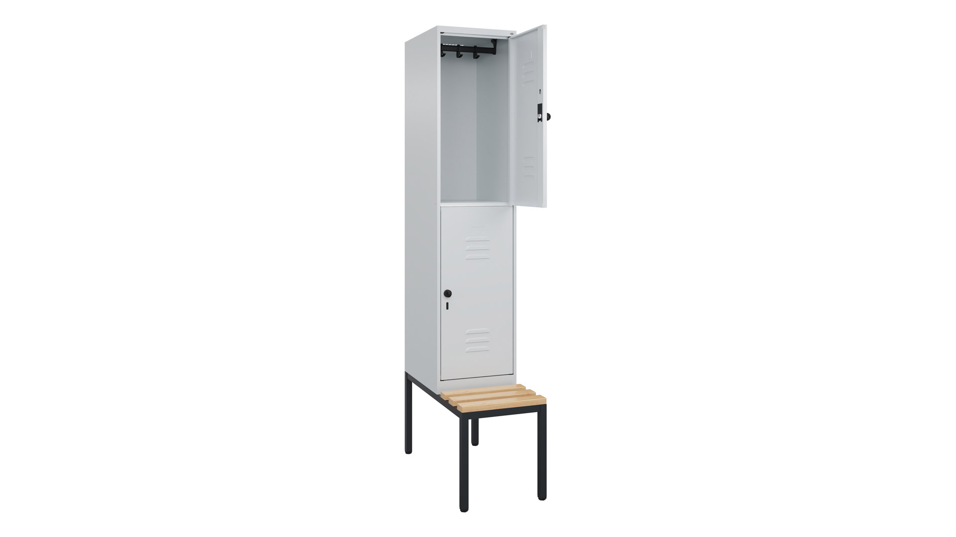 Fächerschrank, Breite 40 cm, Höhe 212 cm, Tiefe 50 cm,  Fächer