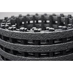 Bodenrost, Industrierost mit fein gekörnter Oberfläche