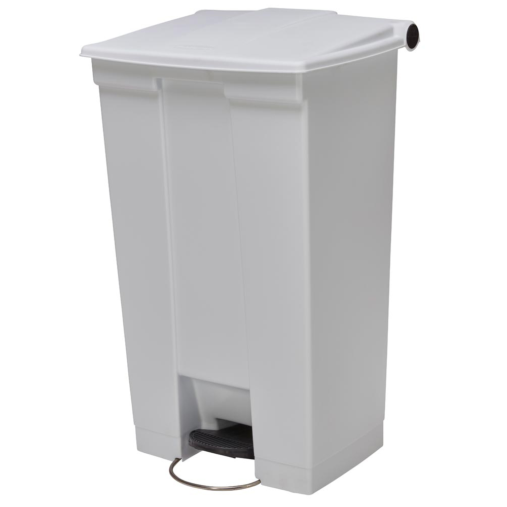 Abfallsammler aus Polyethylen robust und rostfrei Volumen 87 Liter Farbe weiss