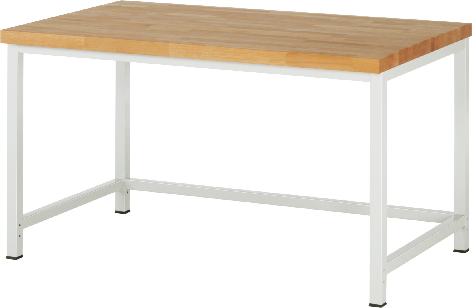 Werkbank Modell 8000,  BxTxH 1500x900x840-1040 mm,  Buche-Massiv Arbeitsplatte 40 mm