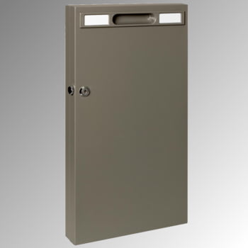 Schlüsselschrank für 140 Schlüssel - 270 x 515 x 52 mm (HxBxT) - anthrazit