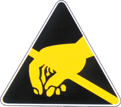 ESD-Scharnierdose, LxBxH 225x125x60 mm, Farbe schwarz