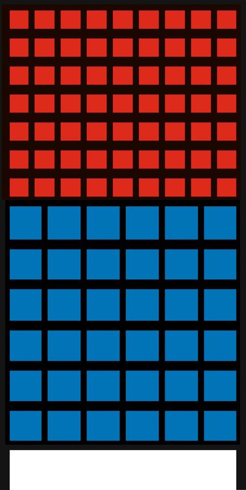 Kleinteileregal, Magazinregal, mit Sichtlagerkästen