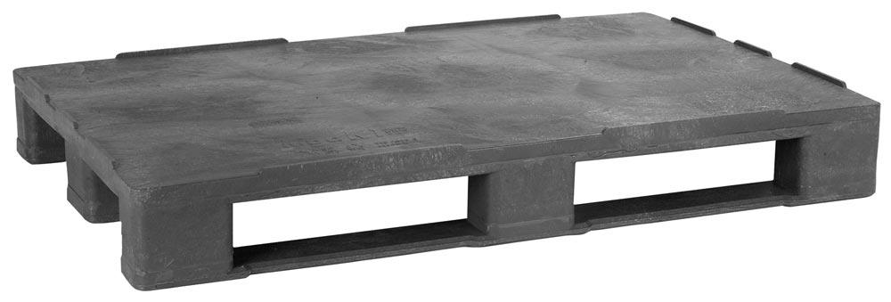 Kunststoff Palette mit Rand