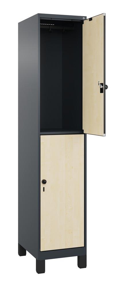 Fächerschrank, doppelstöckig