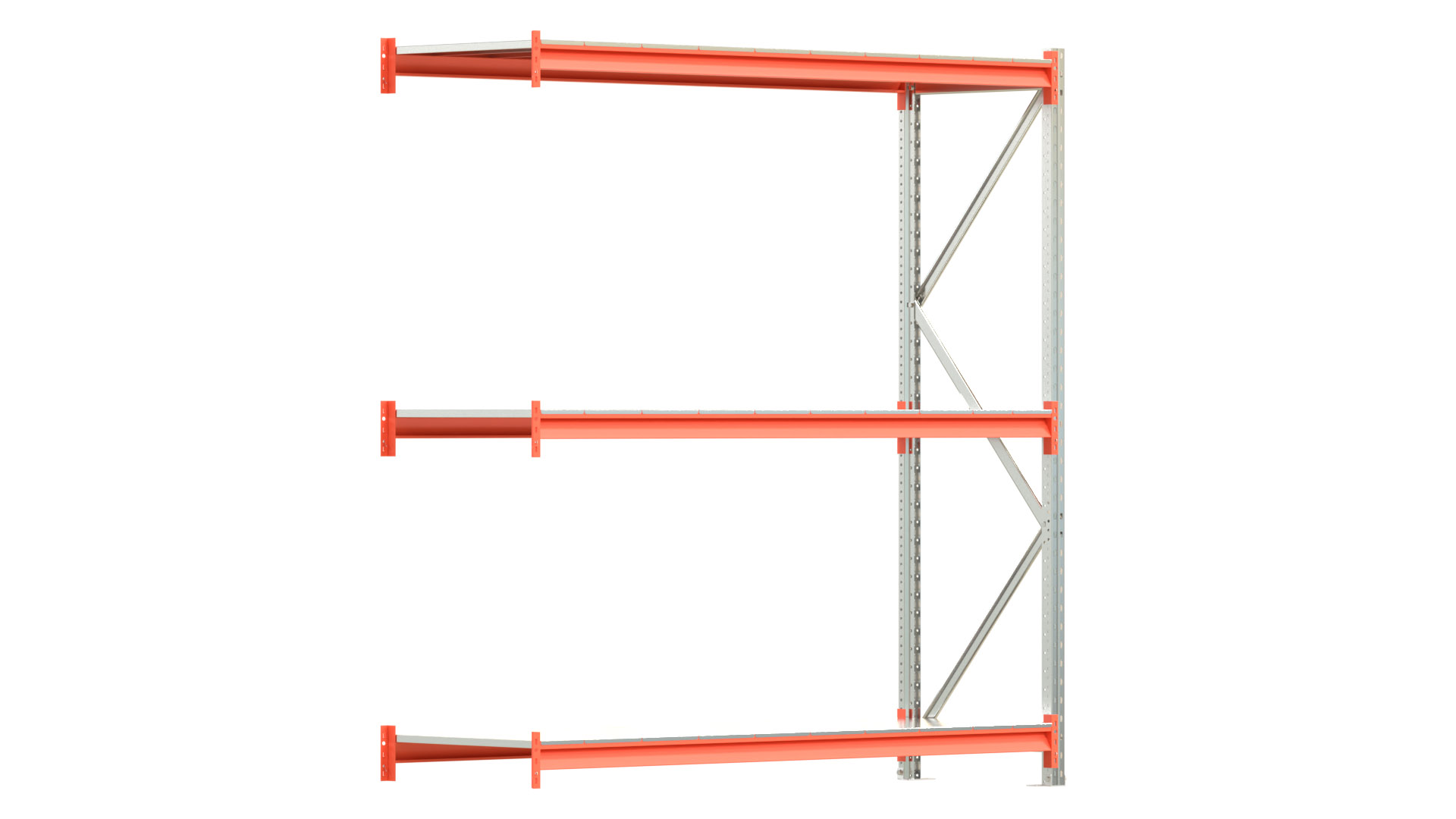 Weitspannregal EMMA - Höhe: 200 cm - Fachbreite: 185 cm - Tiefe: 60 cm - Anbaufeld