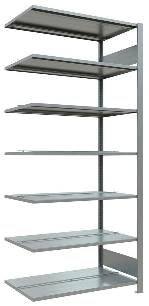 Lagerregal, Steckregal, BxTxH 1000x600x2300 mm