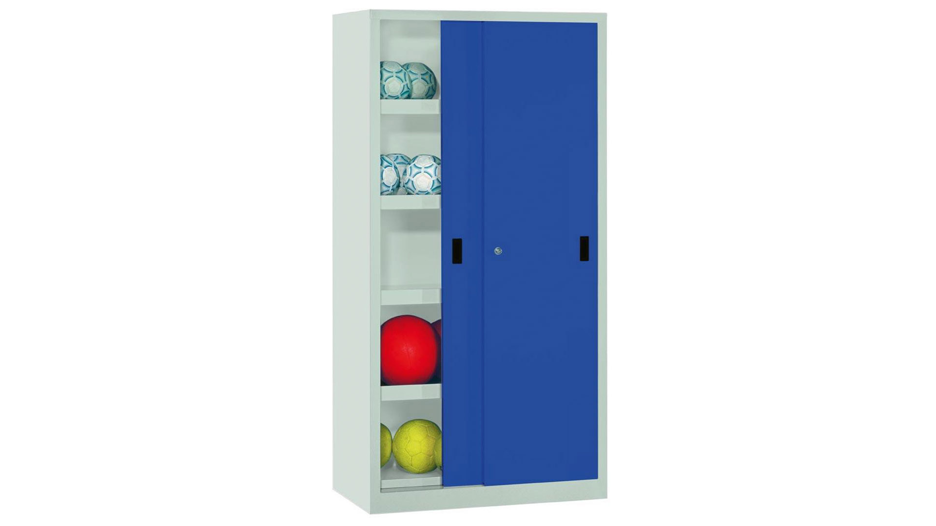 Schiebetürenschrank, Ballschrank