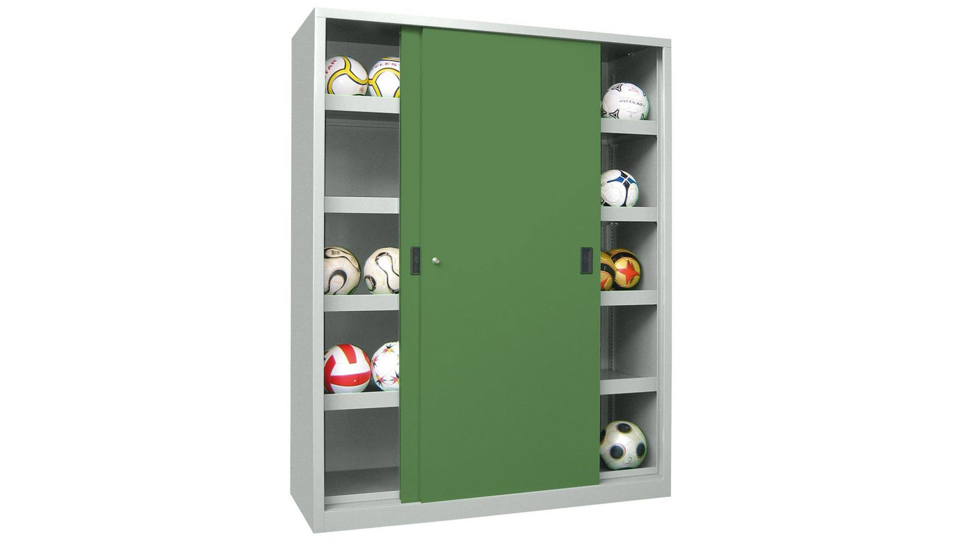 Schiebetürenschrank, Ballschrank