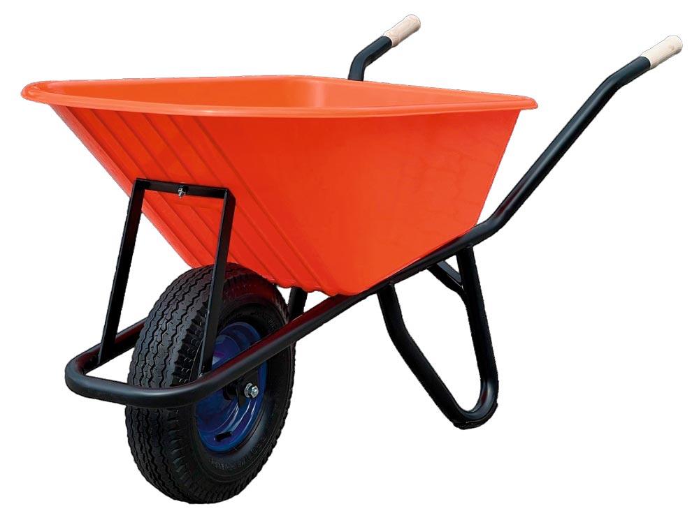 Schubkarre 100 Liter, Mulde Kunststoff