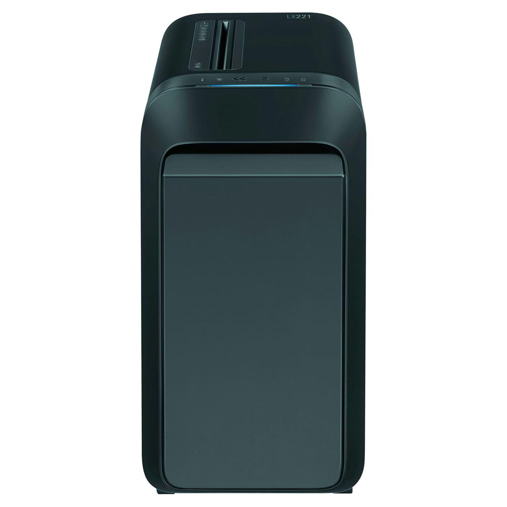 Aktenvernichter,S.-Stufe P5, Schnittgr.2x12 mm,Schneidl. 20 Blatt,30 l Vol.