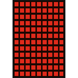 Wandregal mit Sichtlagerkästen