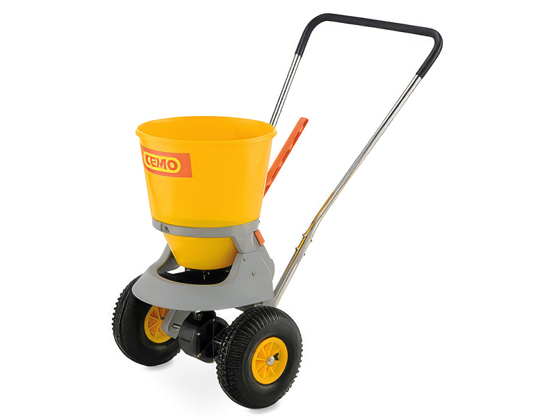 Robuster Streuwagen für Winterdienst und Gartenbau