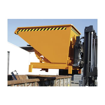 Schwerlast-Kipper - 4.000 kg - 1.200 l - automatische Entriegelung - orange