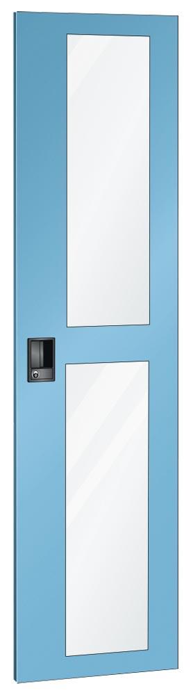 Sichtfensterflügeltüren für Aufsatzschrankgehäuse