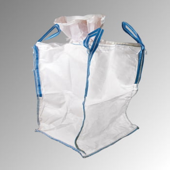 Big Bag mit Aufdruck - 10 Stk. - Nutzlast 1.000 kg - 1.100 x 900 x 900 mm (HxBxT) - weiß