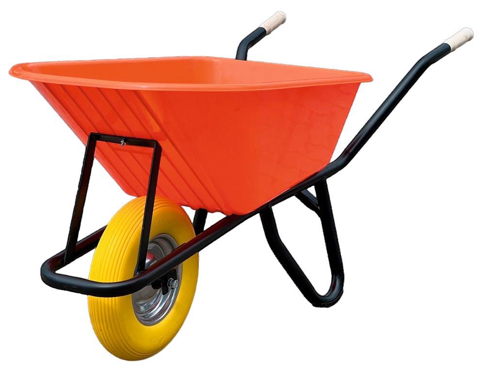 Schubkarre 100 Liter, Mulde Kunststoff