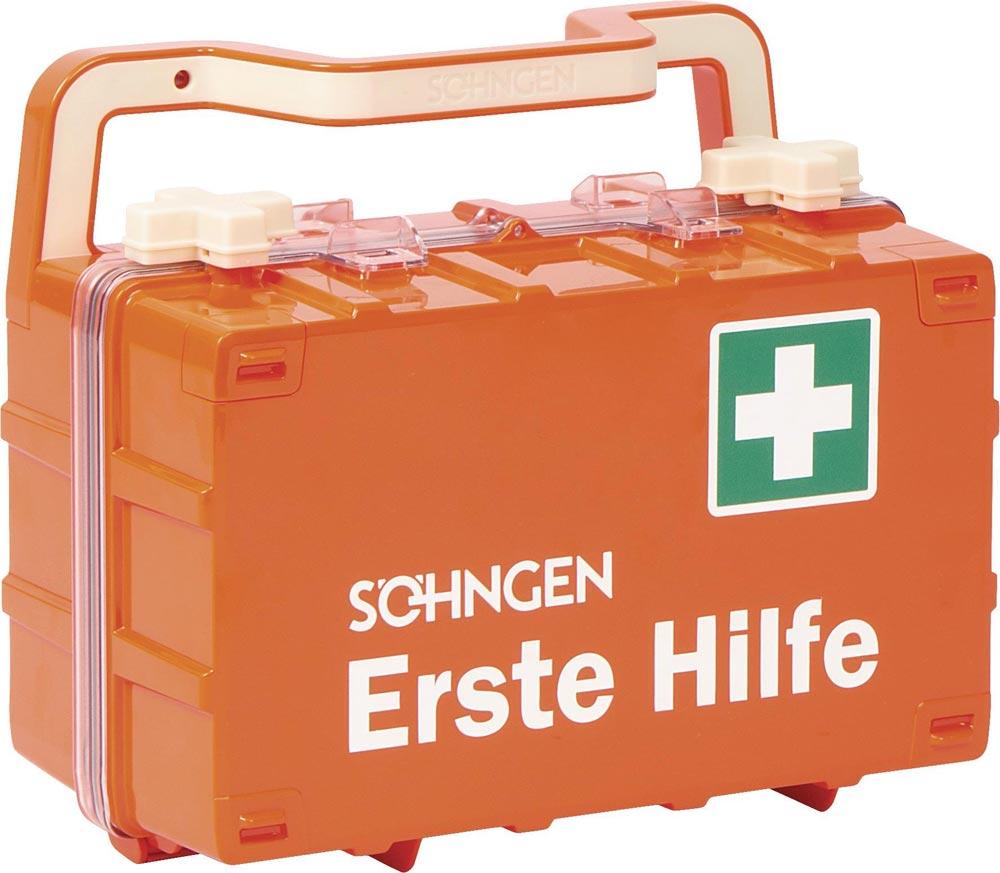 Erste Hilfe Koffer DYNAMIC-GLOW L B452xH384xT152ca.mm orange