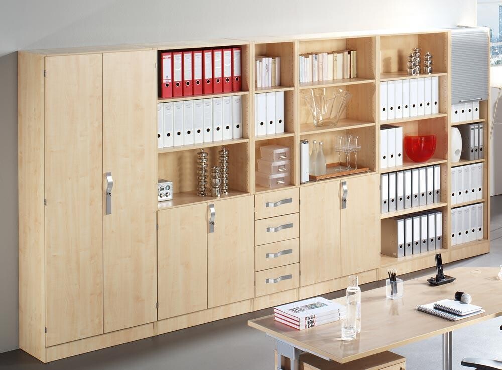 Regal auf Rollen, BxTxH 800x400x814 mm, 2 OH, 1 Boden, Dekor graphit