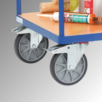 Fetra - Schiebebügelwagen - 600 kg Traglast - 990 x 609 x 1.125 mm (HxBxT)