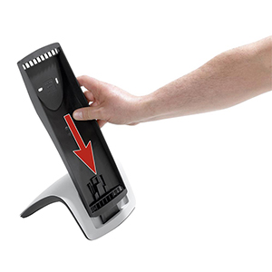 Sichttafelsystem, Tischständer, Kunststoff, 10 Sichttafeln DIN A4, grau/schwarz