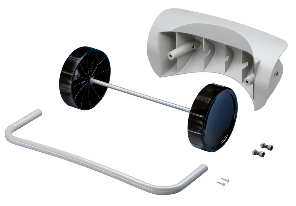 Mobil-Set für Kunststoff-Wertstoffbehälter