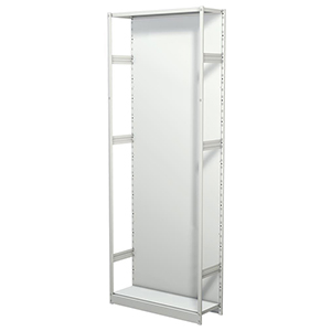 Aktenregal, Büroregal - Steckregal mit Rückwand