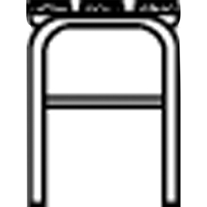 Garderobenbank, einseitig, Hakenleiste, mit Schuhrost, Stahl/Alu, TxH 375x1650 mm, Länge 1500 mm, RAL 7016