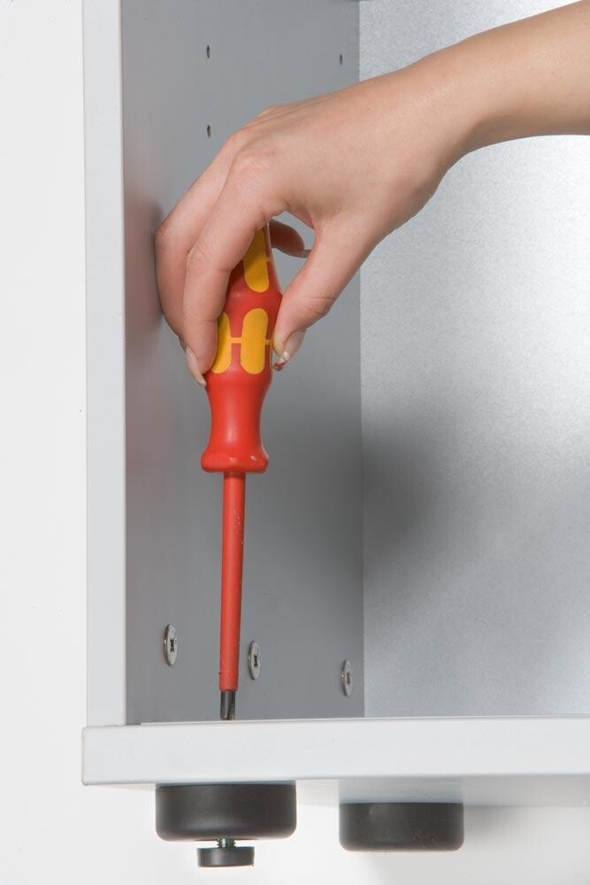 Regal auf Rollen, BxTxH 800x400x814 mm, 2 OH, 1 Boden, Dekor graphit